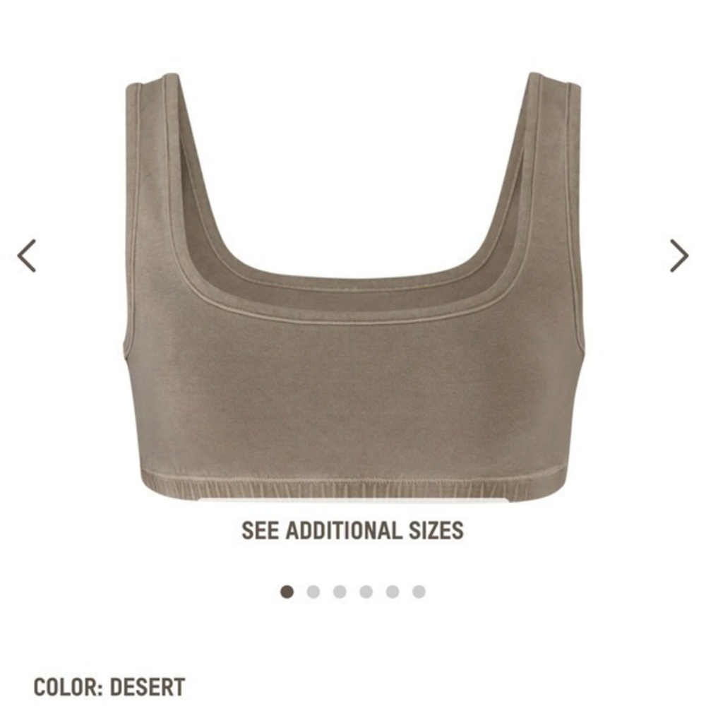Skims Outdoor Wide Neck Bralette